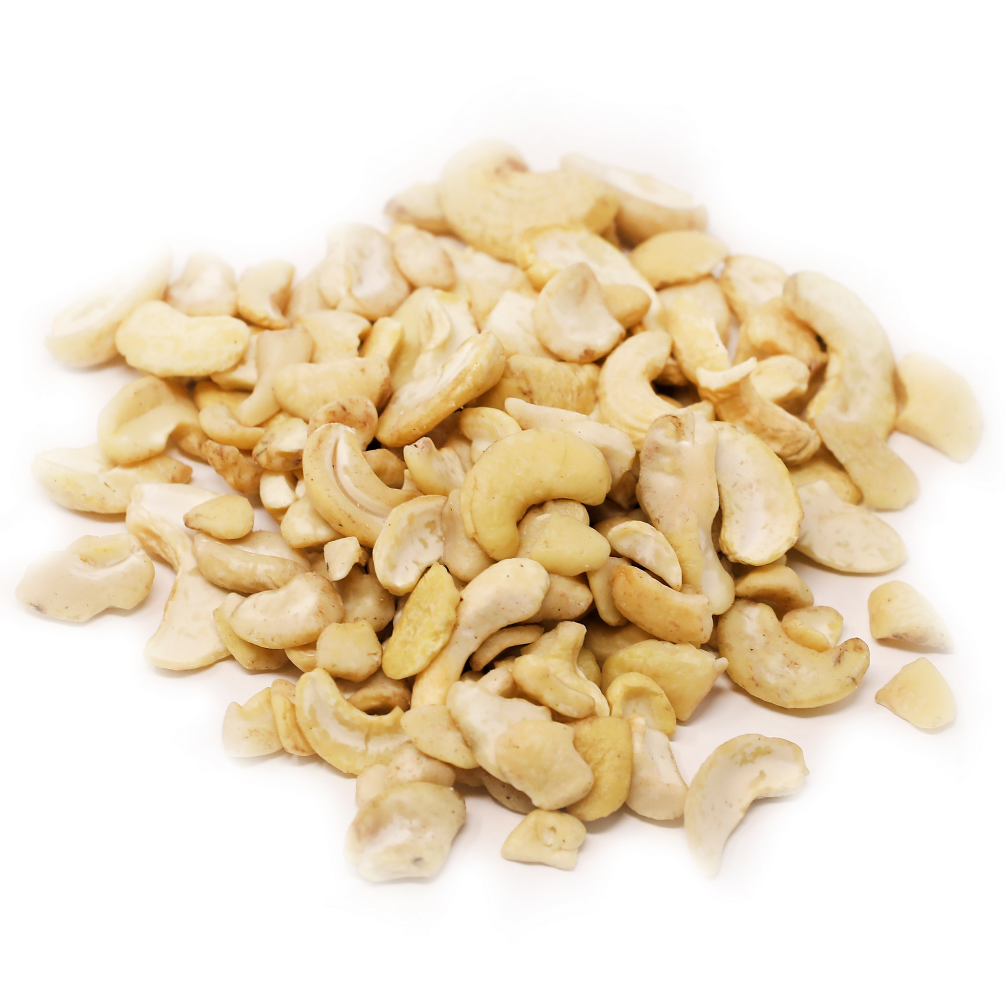 Noix de cajou crues en morceaux